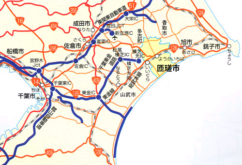 匝瑳市位置