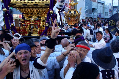 フォトコンテスト：神社神輿還御