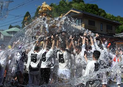 フォトコンテスト：水掛け渡御