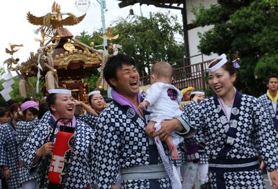 フォトコンテスト：お祭りデビュー