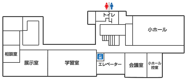 野栄総合支所2階