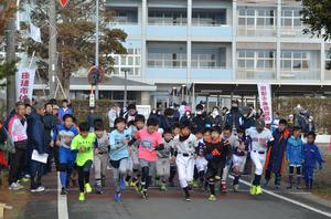 第12回匝瑳市健康マラソン大会の様子