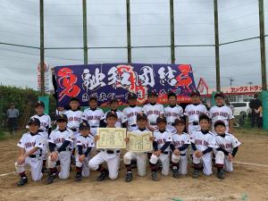 準優勝した匝瑳東ベースボールクラブ