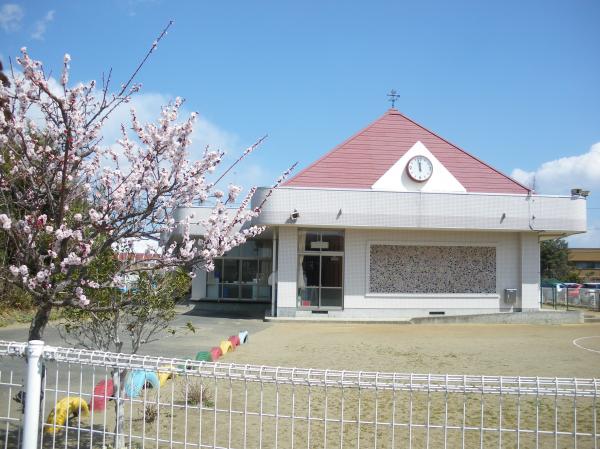 八日市場幼稚園（トップ・園舎・桜）