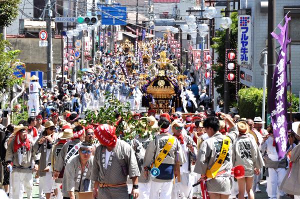 八重垣神社祇園祭（令和元年）連合渡御