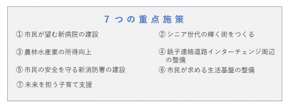 重点施策の図